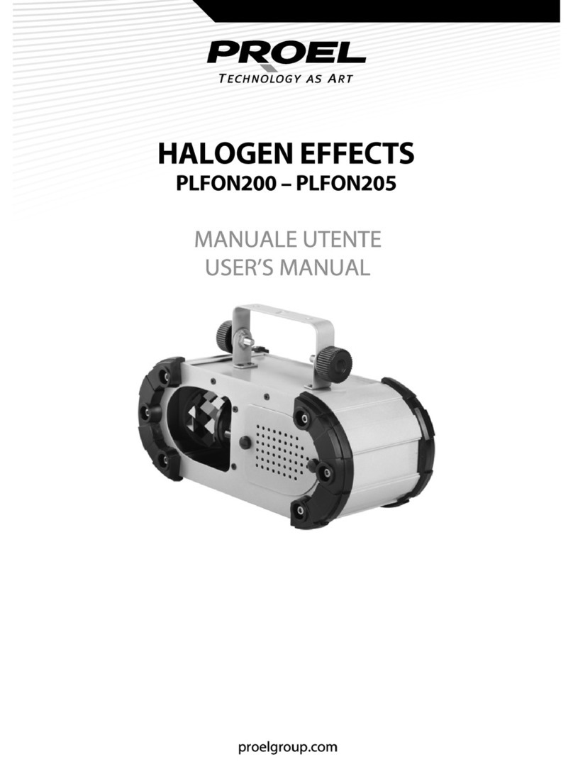 PROEL PLFON200 user manual