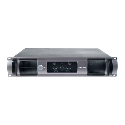 PROEL HP-D 3000 User manual