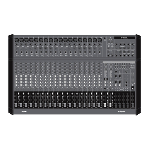 PROEL M-20 user manual