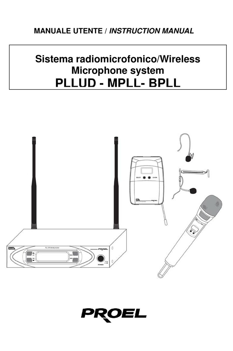 PROEL BPLL User manual PROEL BPLL User manual