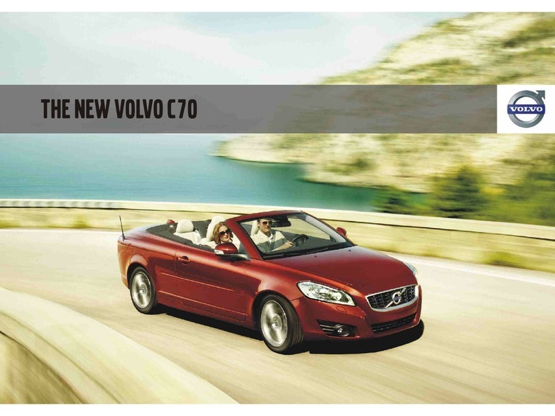 Volvo C70 User manual
