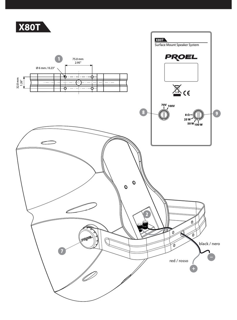 PROEL X80T - SCHEMA manual