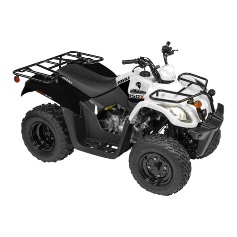 KYMCO MXU 50 REVERSE owner's manual
