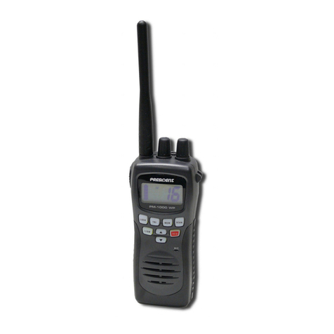 PRESIDENT PM-1000 WP - owner's manual