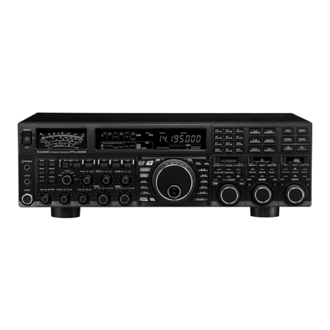 Yaesu FTDX5000 CAT BOOK User manual
