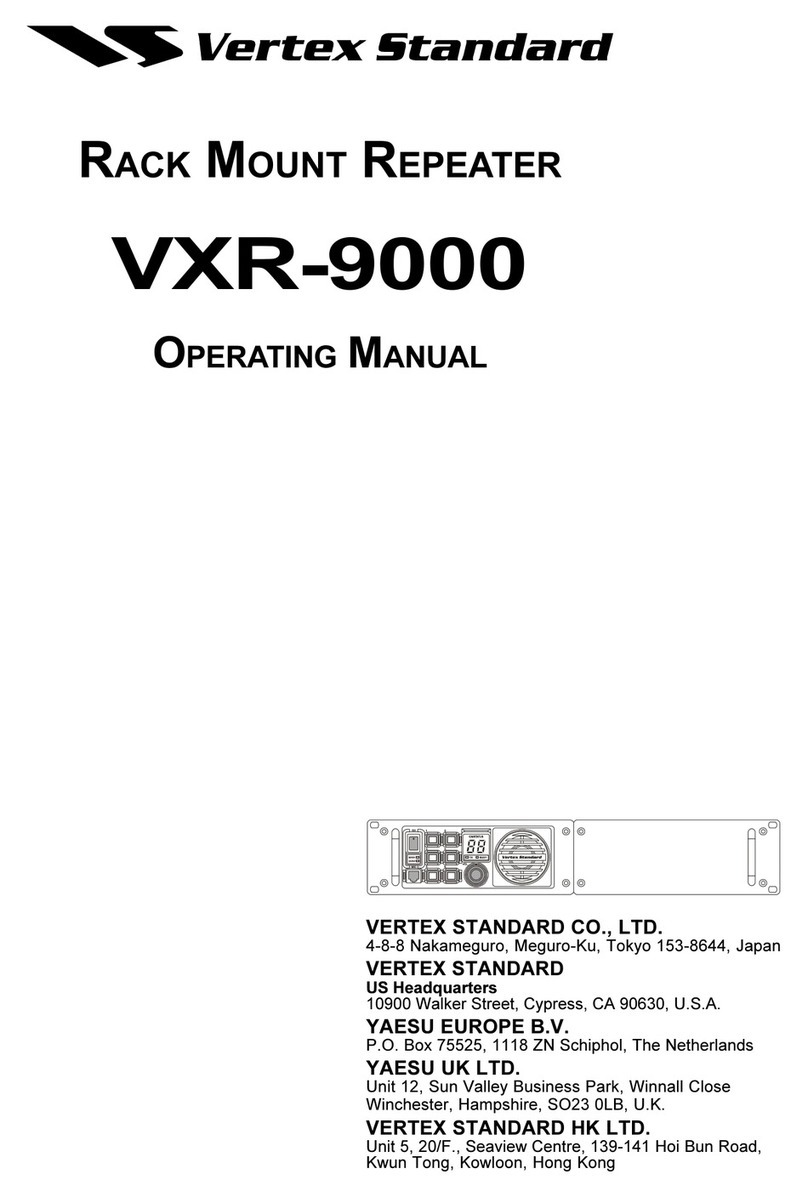Yaesu VXR-9000 operating manual