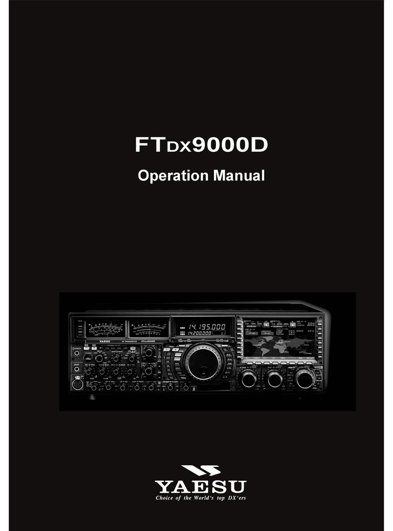 Yaesu FTDX-9000D User manual