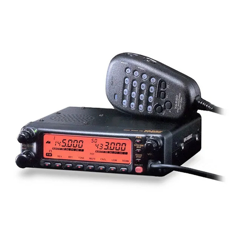 Yaesu FT-8000R User manual
