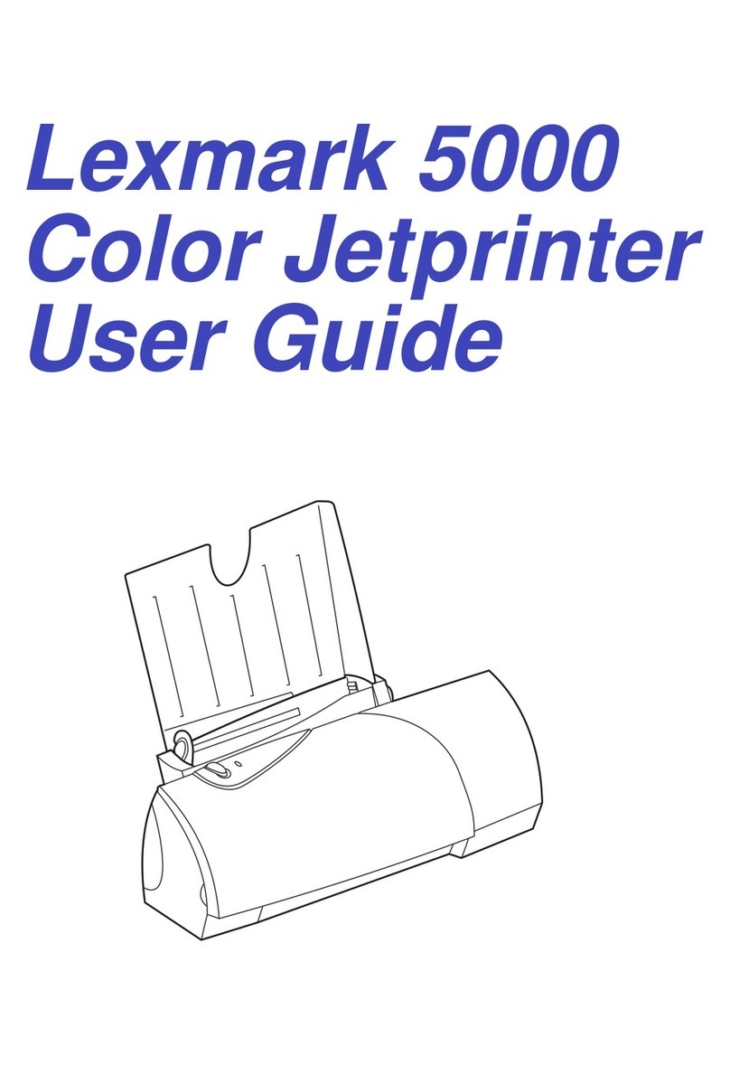 Lexmark 22N5000 User manual