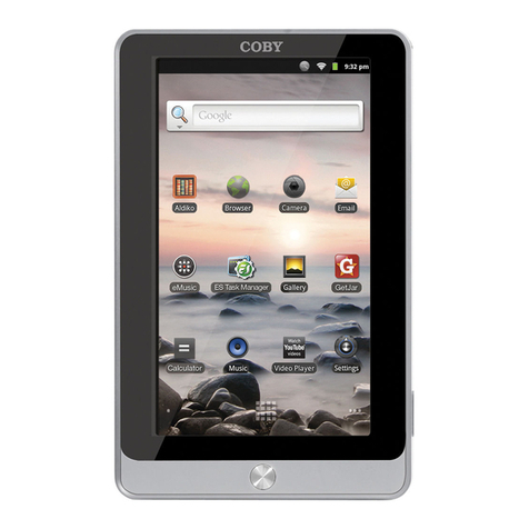 Coby Kyros MID7016 User manual
