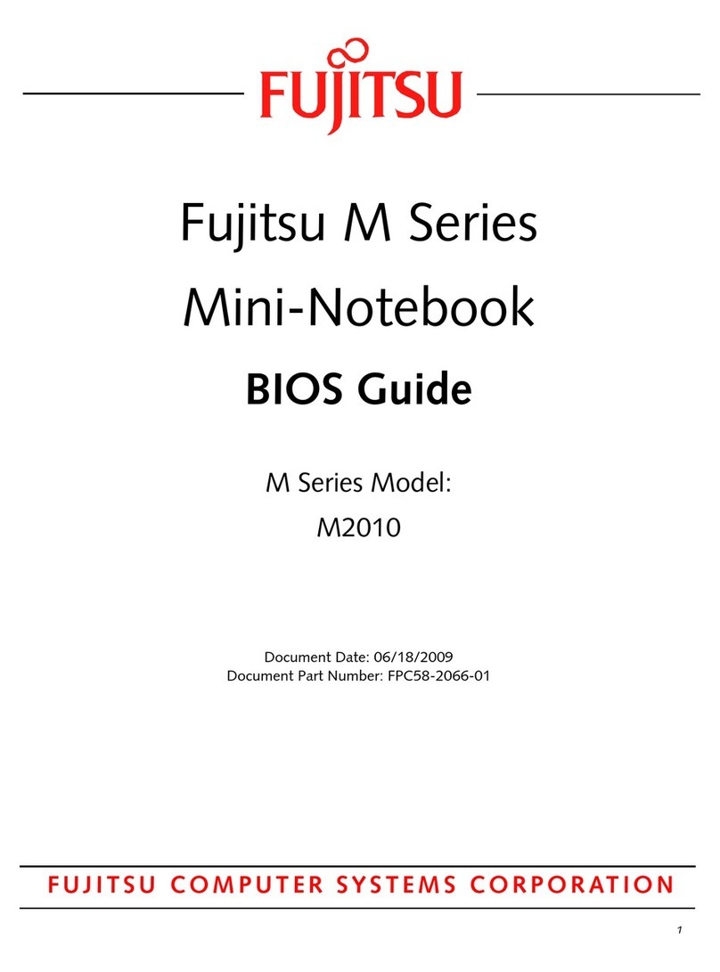 Fujitsu M2010 - Mini-Notebook - Atom 1.6 GHz Manual