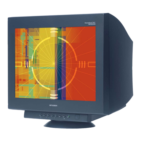 Mitsubishi Mitsubishi Diamondtron UWG RDF225WG  RDF225WG... User manual