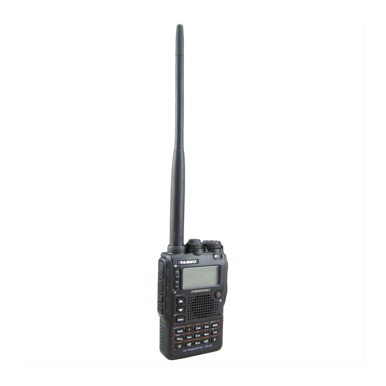 Yaesu VX-8DR User manual