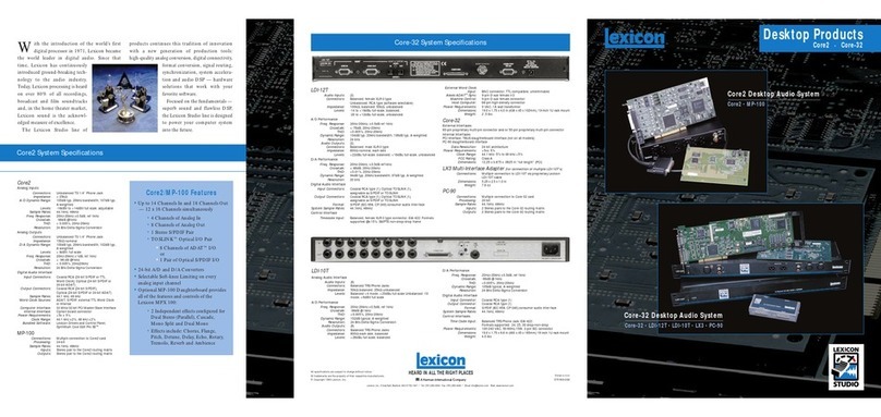 Lexicon CORE2 brochure