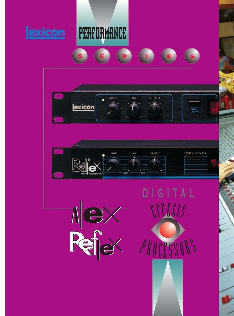 Lexicon ALEX - User manual