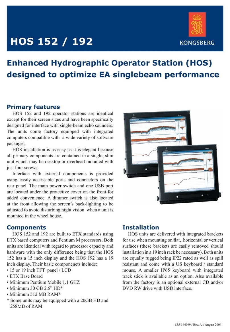 Kongsberg HOS 152 - DATASHEET REV A datasheet
