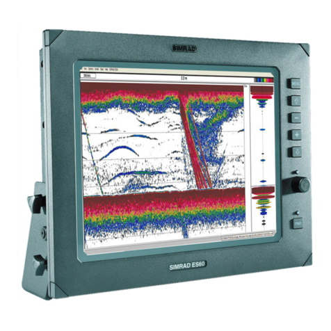 Simrad ES60 - DATASHEET REV A installation manual