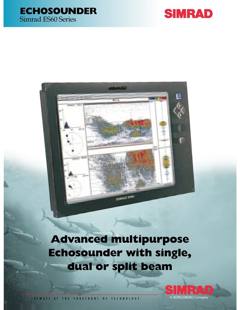 Simrad ES60 - DATASHEET REV A brochure