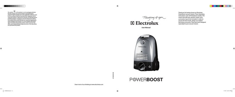 Electrolux POWERBOOST user manual