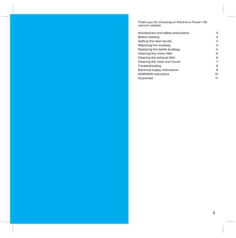 Electrolux PowerLite User manual