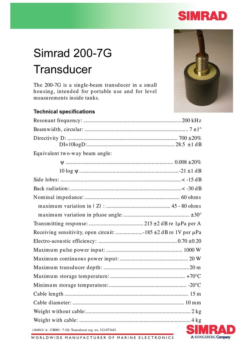 Simrad 200-7G -  REV A User manual