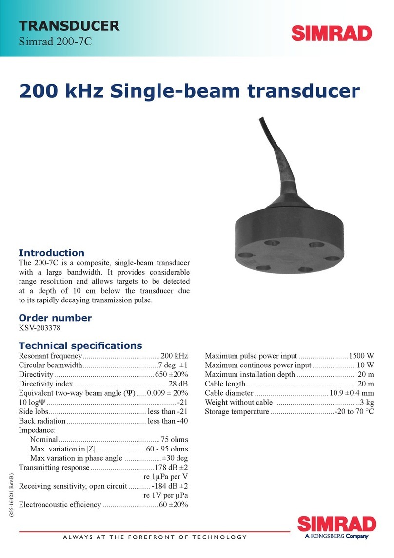 Simrad 200-7C -  REV B datasheet