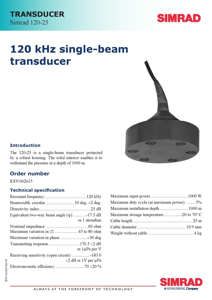 Simrad 120-25 -  REV B datasheet