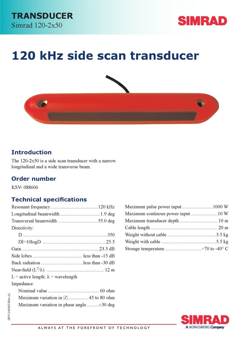 Simrad 120-2X50 -  REV A User manual