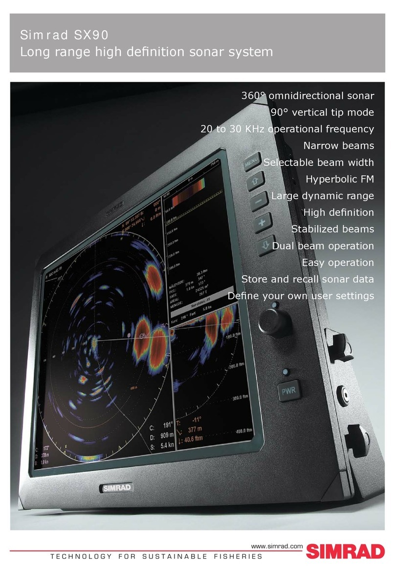 Simrad SX90 -  REV B User manual