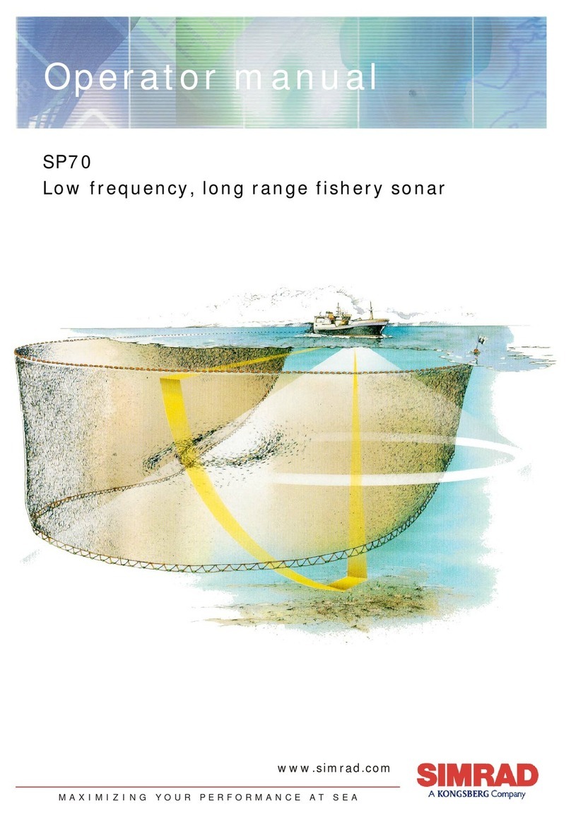 Simrad SP70 - REV D User manual