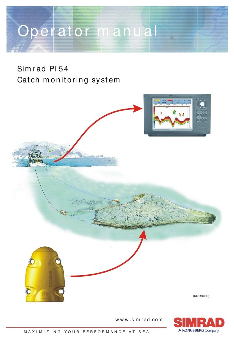 Simrad PI54 A Operator's manual