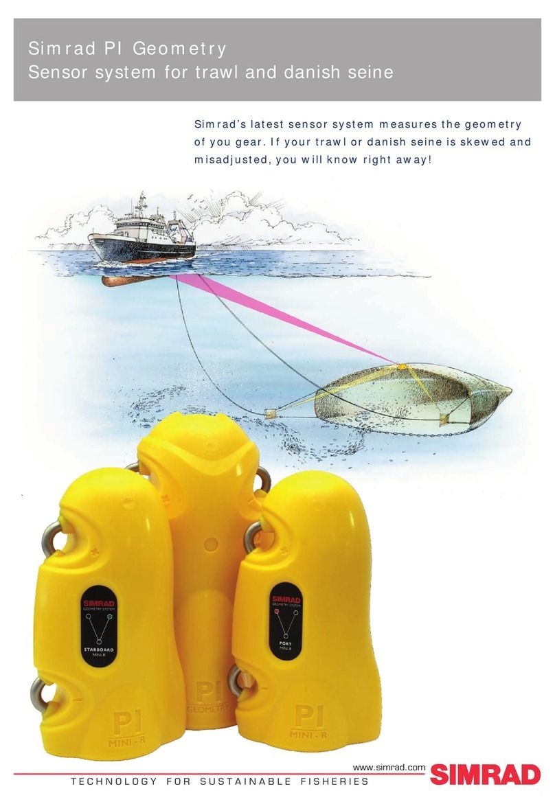 Simrad PI GEOMETRY datasheet