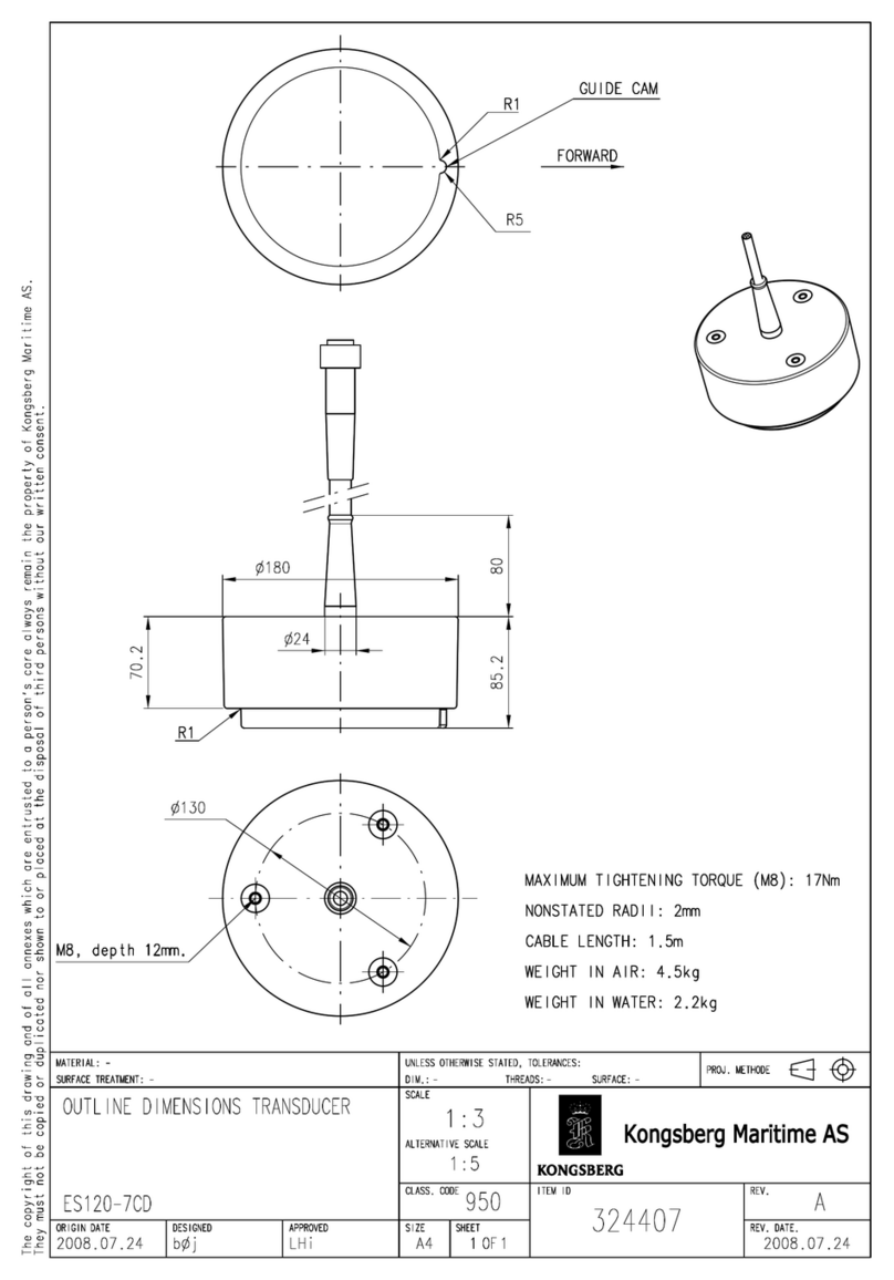 Simrad ES120-7CD - REV A User guide Simrad ES120-7CD - REV A User guide