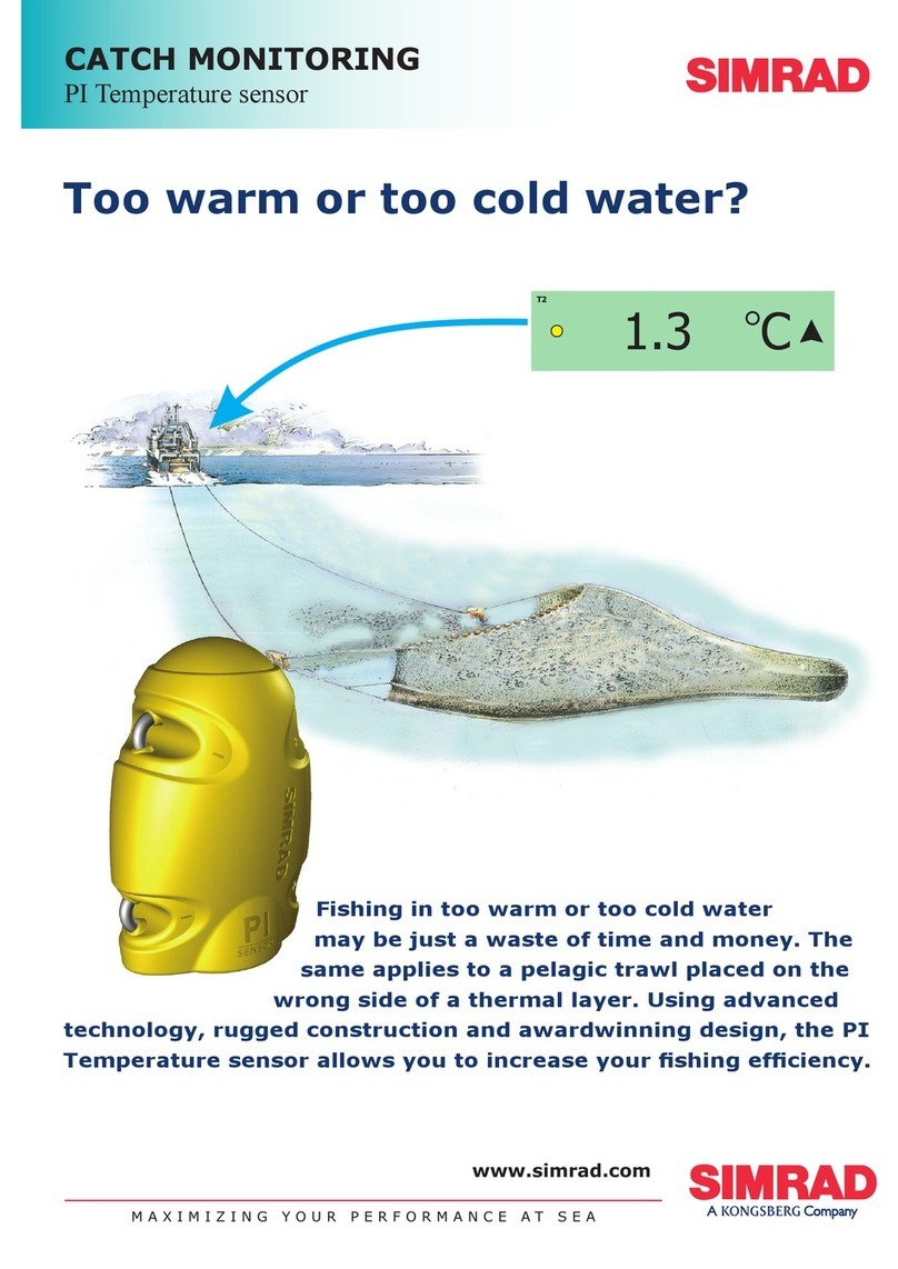 Simrad PI TEMPERATURE - DATASHEET REV A datasheet