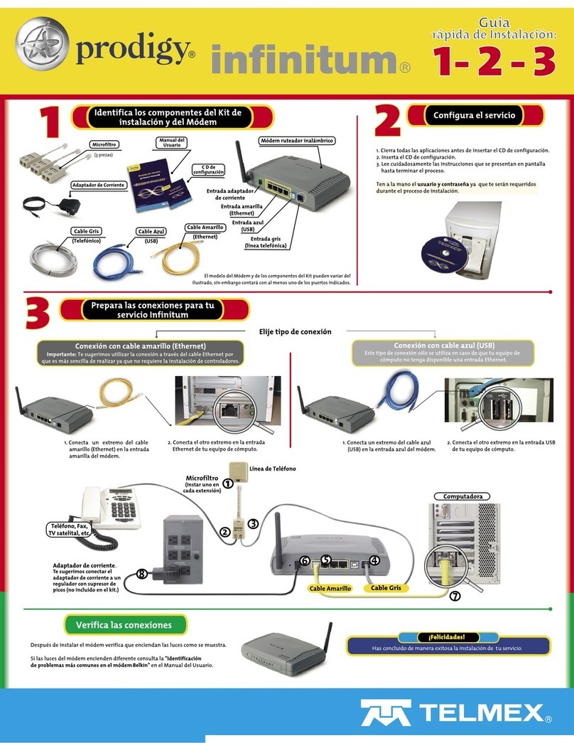Belkin F5D7631-4-TNOR User manual