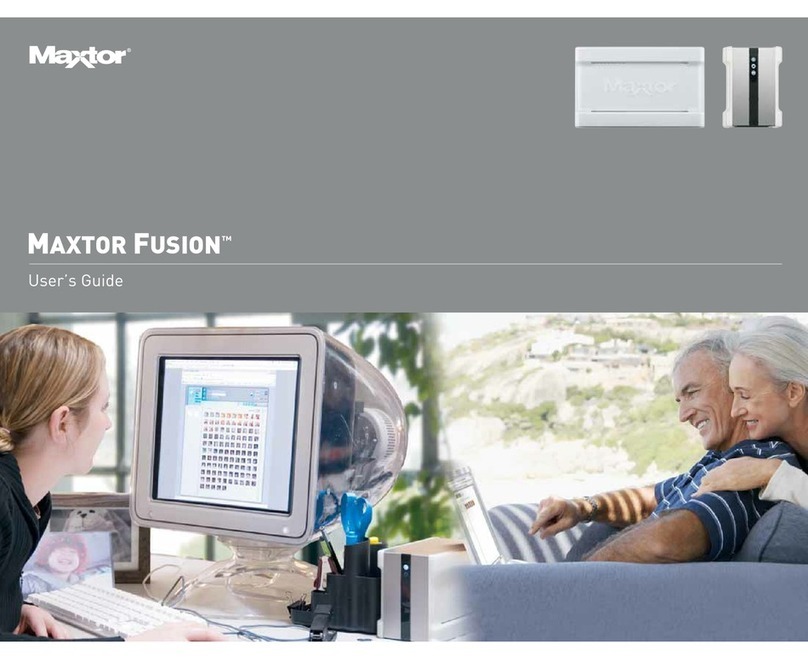 Maxtor Maxtor Fusion user guide