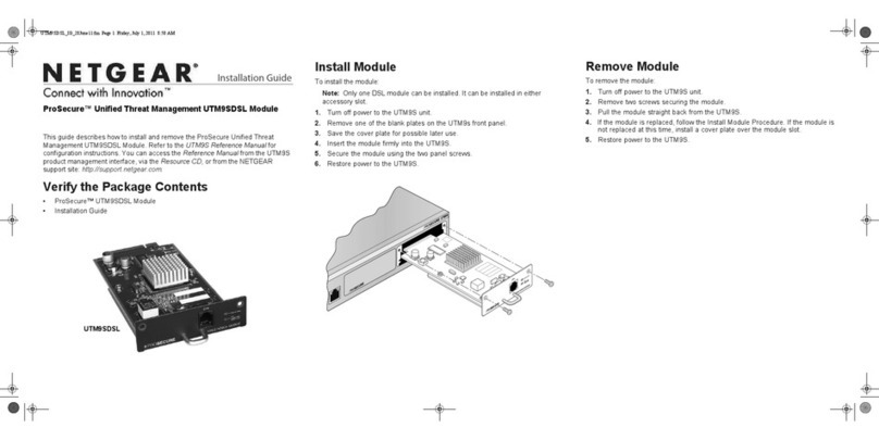 NETGEAR ProSafe UTM9S installation guide