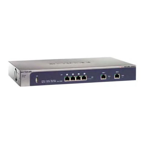 NETGEAR UTM25-100NAS - Prosecure Utm Appliance 25U No Sub... User manual