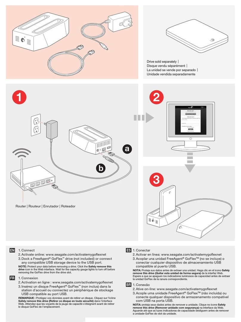 Seagate GoFlex Net User manual