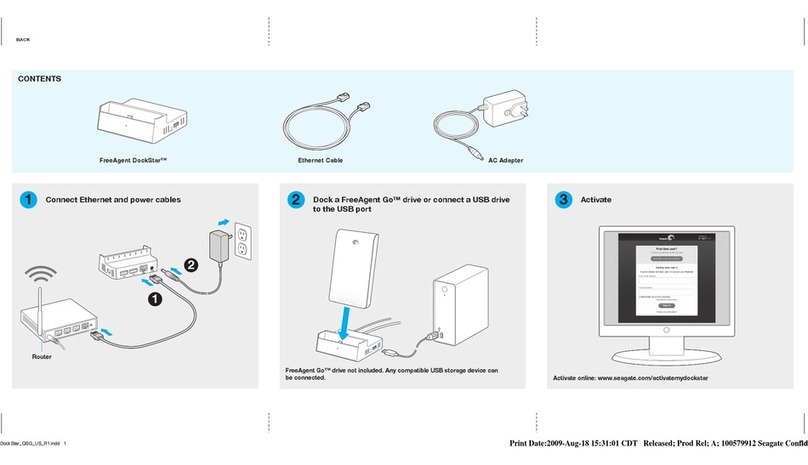 Seagate FreeAgent DockStar User manual