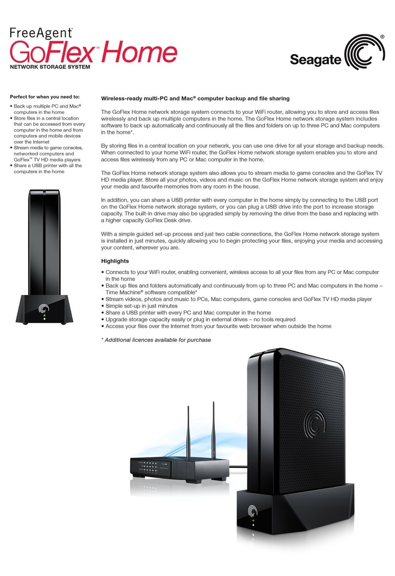 Seagate GoFlex Home User manual