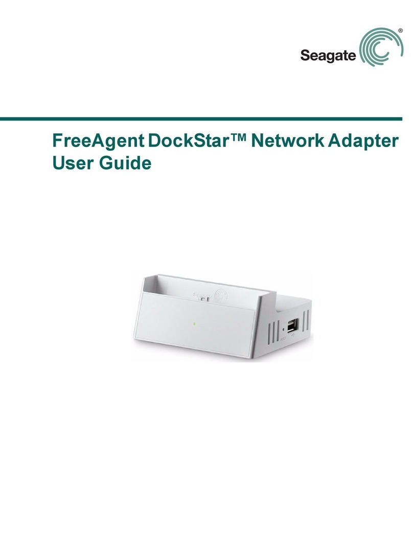 Seagate FreeAgent DockStar User manual