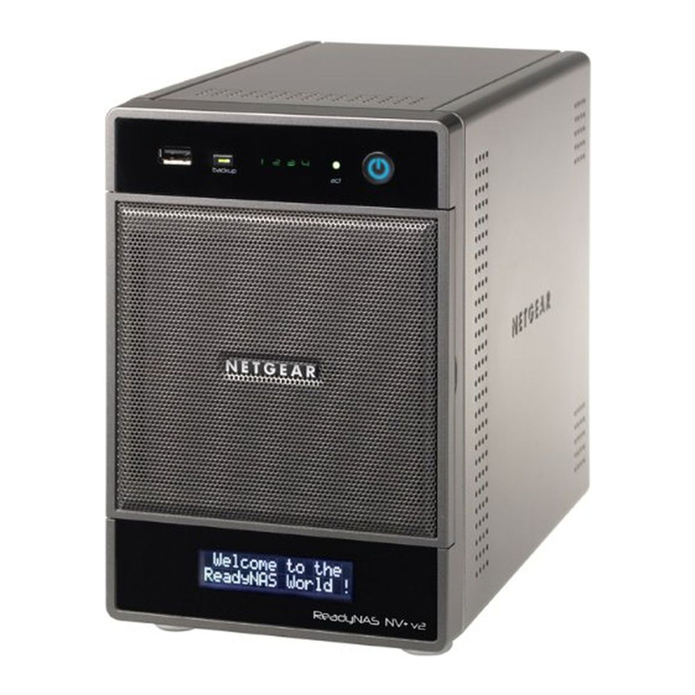 NETGEAR RND4475 - ReadyNAS NV+ NAS Server Mounting instructions