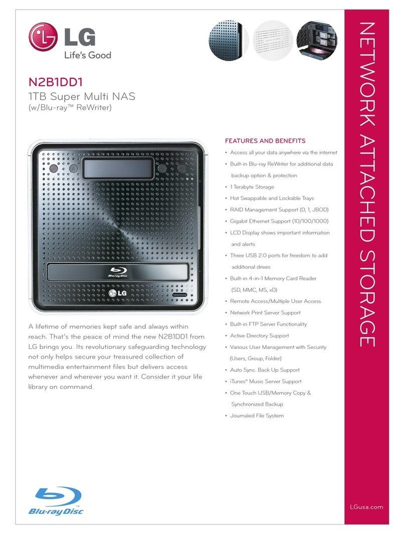 LG N2B1 -  NAS Server Specifications