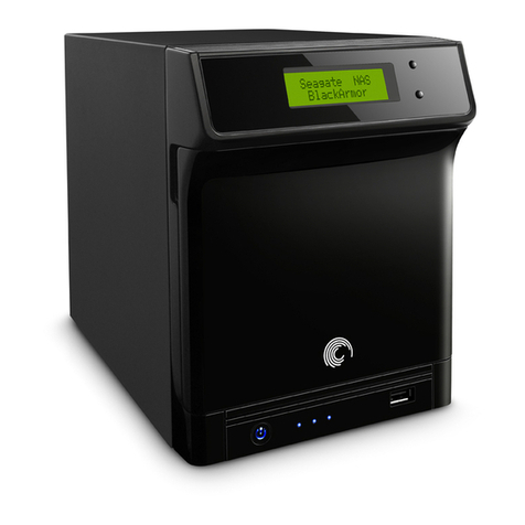 Seagate ST320005SHA10G-RK - BlackArmor NAS 420... user guide Seagate ST320005SHA10G-RK - BlackArmor NAS 420... user guide