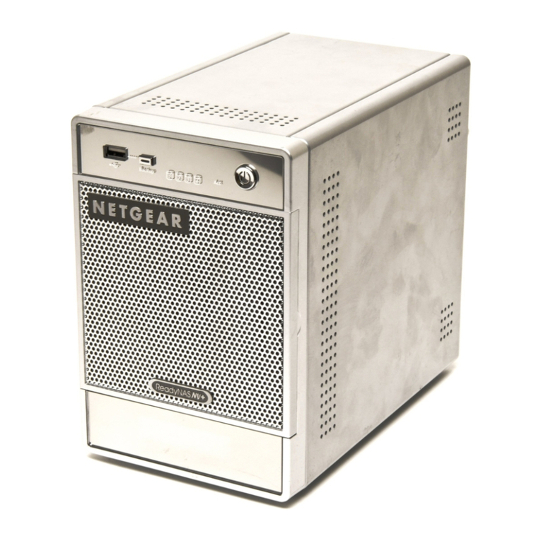 NETGEAR RND4000 - ReadyNAS NV+ NAS Server User manual NETGEAR RND4000 - ReadyNAS NV+ NAS Server User manual