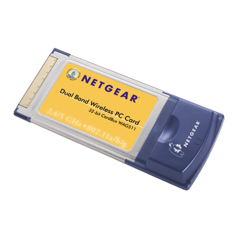 NETGEAR WAG511 - 802.11a/b/g Dual Band Wireless PC... user manual