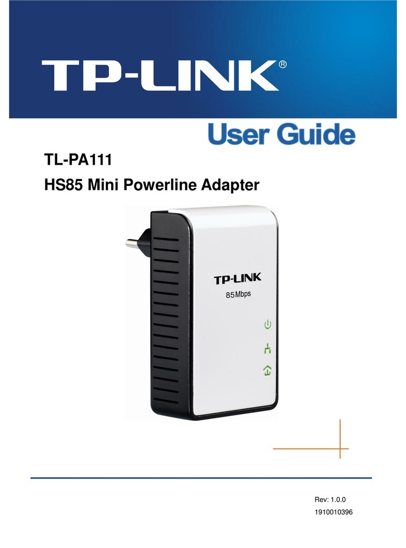 TP-Link TL-PA111 User manual