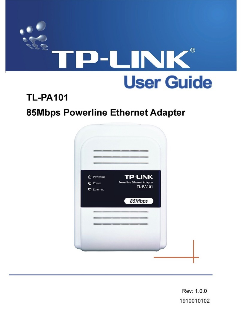 TP-Link TL-PA101 User manual