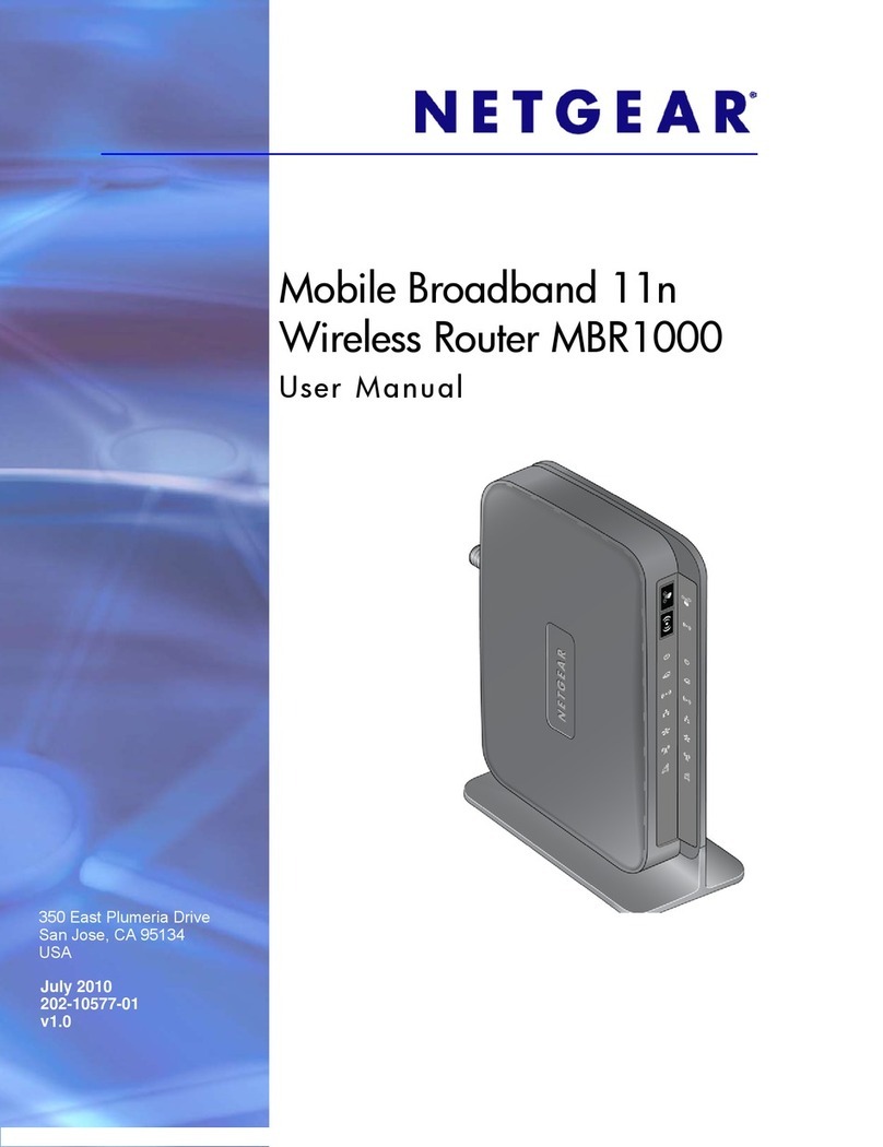 NETGEAR MBR1200 user manual